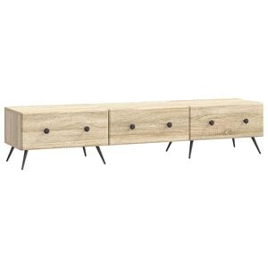 vidaXL &Nu;&tau;&omicron;&upsilon;&lambda;ά&pi;&iota; TV Sonoma &Delta;&rho;&upsilon;&sigmaf; 147 x 34,5 x 30 &epsilon;&kappa; &Epsilon;&pi;&epsilon;&xi;&epsilon;&rho;&gamma;&alpha;&sigma;&mu;έ&nu;&omicron; &Xi;ύ&lambda;&omicron;