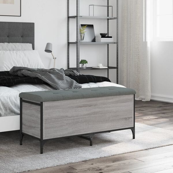 vidaXL &Pi;&alpha;&gamma;&kappa;ά&kappa;&iota; &Alpha;&pi;&omicron;&theta;ή&kappa;&epsilon;&upsilon;&sigma;&eta;&sigmaf; &Gamma;&kappa;&rho;&iota; Sonoma 102x42x45 &epsilon;&kappa; &Epsilon;&pi;&epsilon;&xi;&epsilon;&rho;&gamma;&alpha;&sigma;&mu;έ&nu;&omicron; &Xi;ύ&lambda;&omicron;