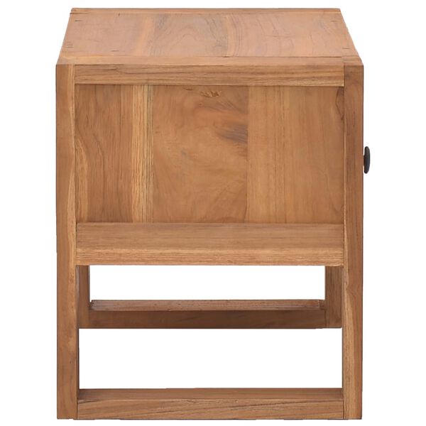 vidaXL Κομοδίνο 50 x 30 x 35 εκ. από Μασίφ Ξύλο Teak