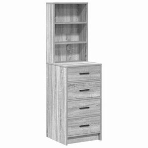 vidaXL Highboard &Gamma;&kappa;&rho;&iota; sonoma 40 x 41 x 135 &epsilon;&kappa;. &Epsilon;&pi;&epsilon;&xi;&epsilon;&rho;&gamma;&alpha;&sigma;&mu;έ&nu;&omicron; &xi;ύ&lambda;&omicron;