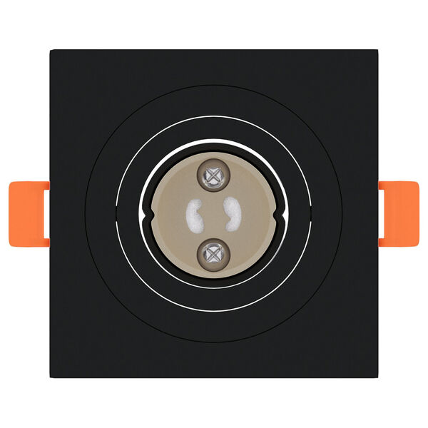 vidaXL Spotlights με προβολείς 24 pcs Μαύρο 9 x 9 x cm Αλουμίνιο