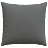 vidaXL Μαξιλάρι Καναπέ 2 pcs Σκούρο Γκρι 45 x 45 cm ύφασμα