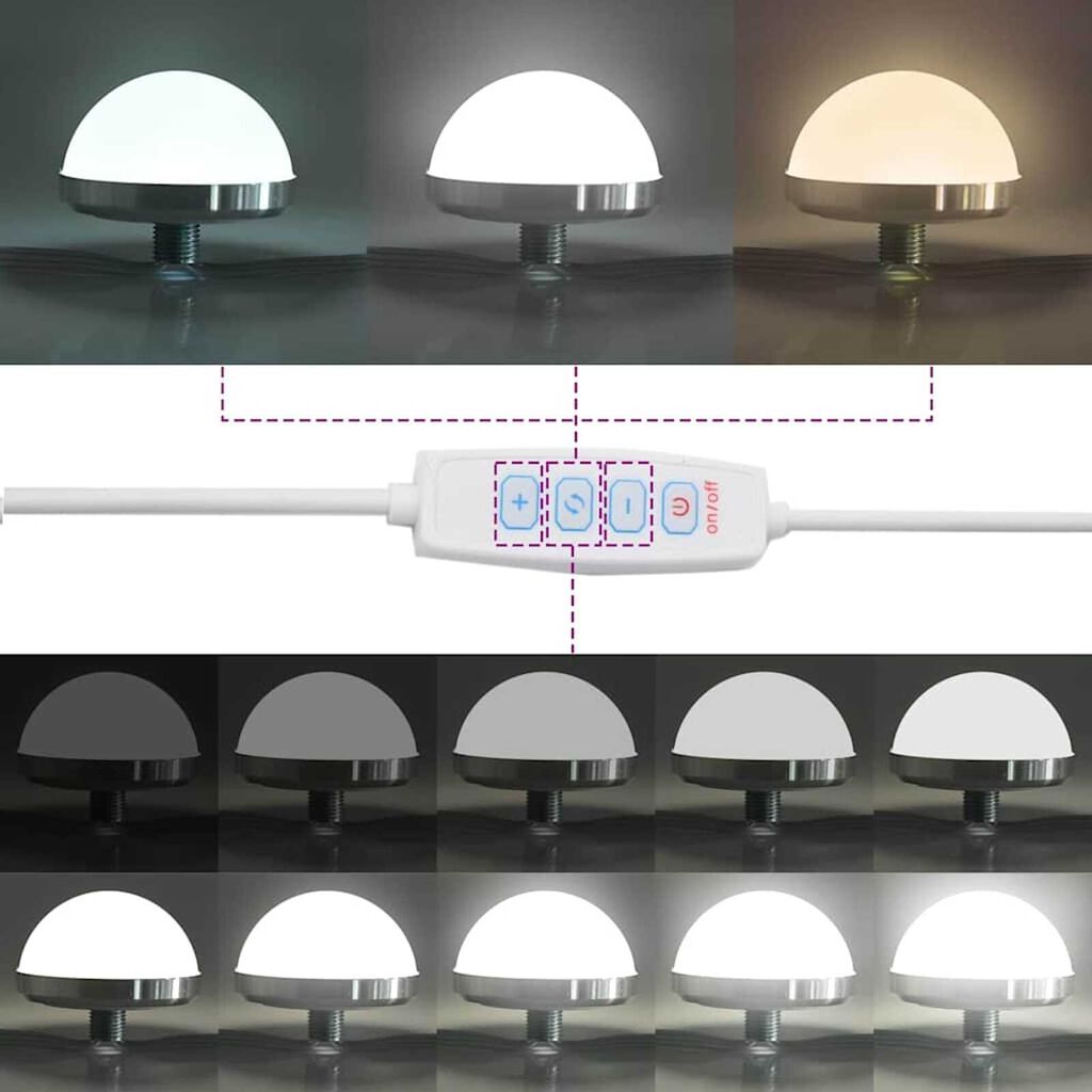 vidaXL Σετ Τραπεζιού Μακιγιάζ 3 pcs Καπνιστό Δρύς 78.5 x 41 x 135 εκ