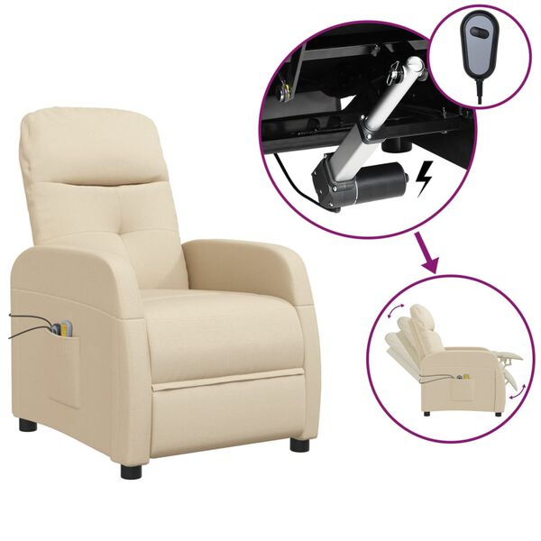 vidaXL &Pi;&omicron;&lambda;&upsilon;&theta;&rho;ό&nu;&alpha; &Mu;&alpha;&sigma;ά&zeta; &Eta;&lambda;&epsilon;&kappa;&tau;&rho;&iota;&kappa;ή &Kappa;&rho;&epsilon;&mu; &Upsilon;&phi;&alpha;&sigma;&mu;ά&tau;&iota;&nu;&eta;