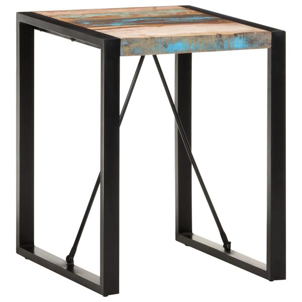 vidaXL Τραπέζι 60 x 60 x 75 εκ. από Μασίφ Ανακυκλωμένο Ξύλο