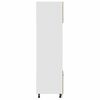 vidaXL Ντουλάπι Μικροκυμάτων "Lyon" Ξύλο Sonoma Δρυς 60x57x207 εκ. από Τεχνητό Ξύλο