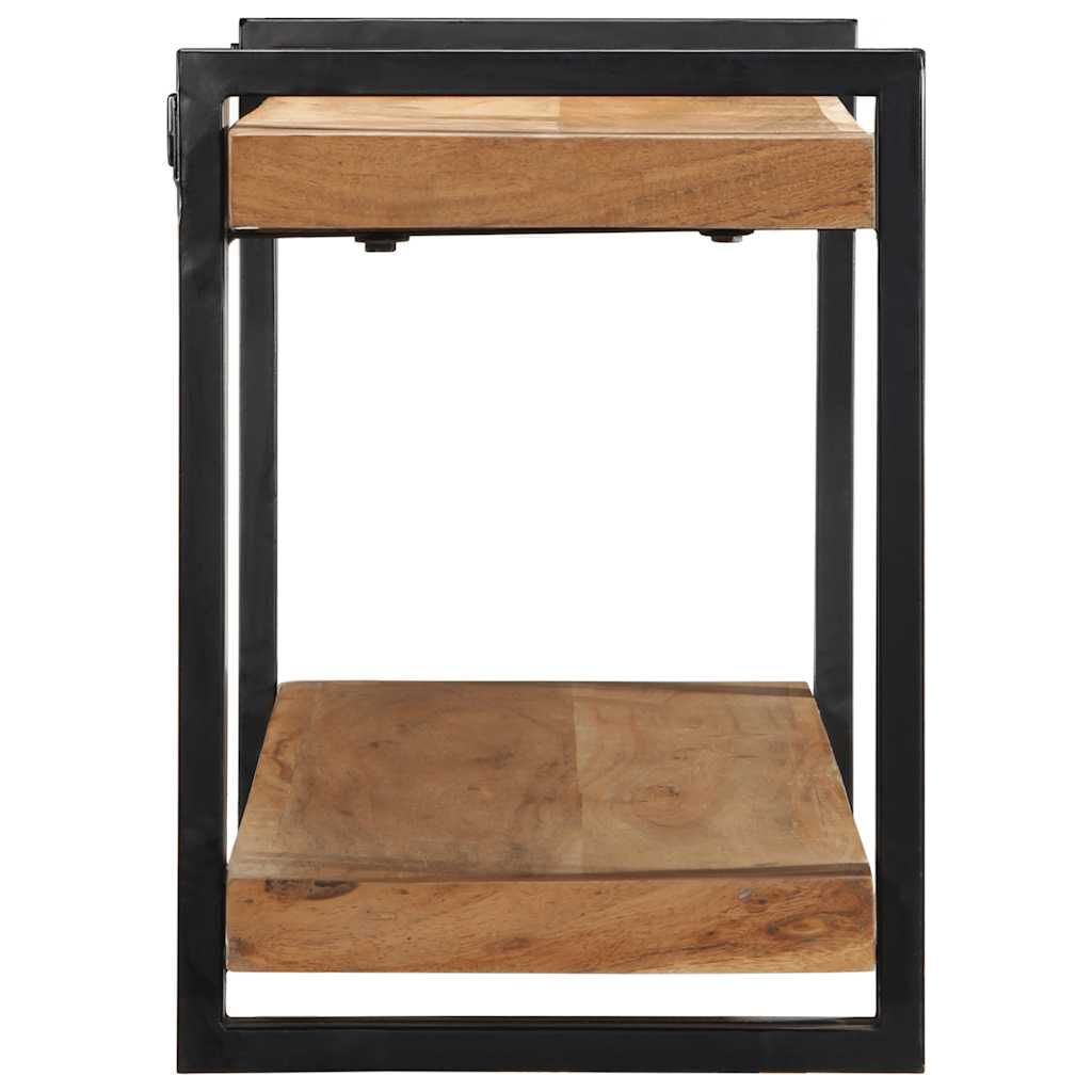 vidaXL Ράφι τοίχου 110x33x45 cm Μασίφ ξύλο ακακίας
