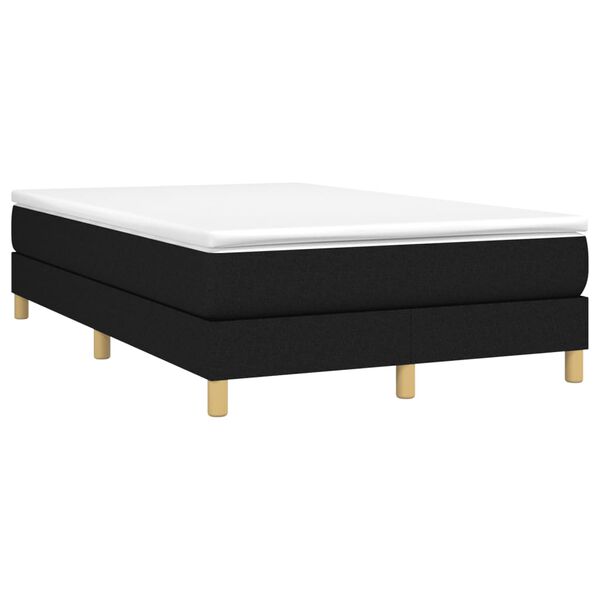 vidaXL &Kappa;&rho;&epsilon;&beta;ά&tau;&iota; Boxspring &mu;&epsilon; &Sigma;&tau;&rho;ώ&mu;&alpha; &Mu;&alpha;ύ&rho;&omicron; 120x190 &epsilon;&kappa;. &Upsilon;&phi;&alpha;&sigma;&mu;ά&tau;&iota;&nu;&omicron;