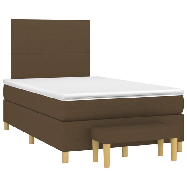 vidaXL &Kappa;&rho;&epsilon;&beta;ά&tau;&iota; Boxspring &mu;&epsilon; &Sigma;&tau;&rho;ώ&mu;&alpha; &Sigma;&kappa;&omicron;ύ&rho;&omicron; &Kappa;&alpha;&phi;έ 120x190 &epsilon;&kappa; &Upsilon;&phi;&alpha;&sigma;&mu;ά&tau;&iota;&nu;&omicron;