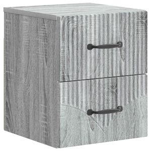 vidaXL &Tau;&omicron;ί&chi;&omicron;&upsilon; &Kappa;&rho;&epsilon;&mu;&alpha;&sigma;&tau;ό &Kappa;&omicron;&mu;&omicron;&delta;ί&nu;&omicron; &Gamma;&kappa;&rho;&iota; Sonoma 34,5 x 33 x 40 &epsilon;&kappa;