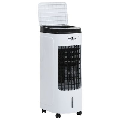 vidaXL Air Cooler Φορητό 3 σε 1 Ασπρόμαυρο 60 W