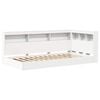 vidaXL &Kappa;&rho;&epsilon;&beta;ά&tau;&iota; &Beta;&iota;&beta;&lambda;&iota;&omicron;&theta;ή&kappa;&eta;&sigmaf; &Lambda;&epsilon;&upsilon;&kappa;ό 90 x 190 cm &Epsilon;&pi;&epsilon;&xi;&epsilon;&rho;&gamma;&alpha;&sigma;&mu;έ&nu;&omicron; &xi;ύ&lambda;&omicron;