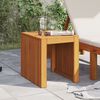 vidaXL Τραπεζάκι Πλευράς Καφέ 43 x 36 x 40 εκ Μασίφ ξύλο teak