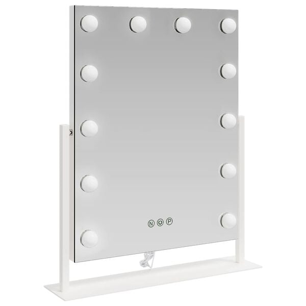 vidaXL &Kappa;&alpha;&theta;&rho;έ&phi;&tau;&eta;&sigmaf; Vanity LED &Lambda;&epsilon;&upsilon;&kappa;ό&sigmaf; 44 x 10 x 53 &epsilon;&kappa; &Gamma;&upsilon;&alpha;&lambda;ί &kappa;&alpha;&iota; &Chi;ά&lambda;&upsilon;&beta;&alpha;&sigmaf;