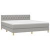 vidaXL &Kappa;&rho;&epsilon;&beta;ά&tau;&iota; Boxspring &mu;&epsilon; &Sigma;&tau;&rho;ώ&mu;&alpha; &Alpha;&nu;. &Pi;&rho;ά&sigma;&iota;&nu;&omicron; 160x200&epsilon;&kappa; &Upsilon;&phi;&alpha;&sigma;&mu;ά&tau;&iota;&nu;&omicron;