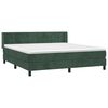 vidaXL &Kappa;&rho;&epsilon;&beta;ά&tau;&iota; Boxspring &mu;&epsilon; &Sigma;&tau;&rho;ώ&mu;&alpha; &Sigma;&kappa;&omicron;ύ&rho;&omicron; &Pi;&rho;ά&sigma;&iota;&nu;&omicron; 180x200&epsilon;&kappa;. &Beta;&epsilon;&lambda;&omicron;ύ&delta;&iota;&nu;&omicron;