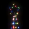 vidaXL Χριστουγεννιάτικο δέντρο LED 339 LED πολύχρωμο 187 εκ.