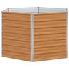 vidaXL &Upsilon;&psi;&omega;&mu;έ&nu;&omicron; &Kappa;&rho;&epsilon;&beta;ά&tau;&iota; &Kappa;ή&pi;&omicron;&upsilon; &Alpha;&nu;&omicron;&iota;&chi;&tau;ό &kappa;&alpha;&phi;έ 129 x 129 x 77 cm