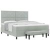 vidaXL &Kappa;&rho;&epsilon;&beta;ά&tau;&iota; &mu;&epsilon; &epsilon;&lambda;&alpha;&tau;ή&rho;&iota;&alpha; &Alpha;&nu;&omicron;&iota;&chi;&tau;ό &gamma;&kappa;&rho;&iota; 200 x 180 cm &Beta;&epsilon;&lambda;&omicron;ύ&delta;&omicron;