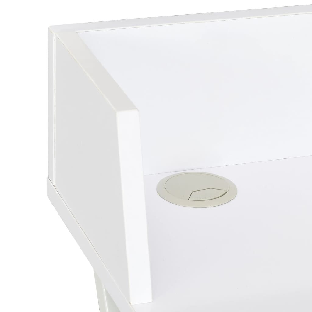 vidaXL Γραφείο Λευκό 80 x 50 x 84 εκ.