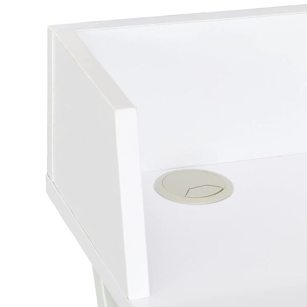 vidaXL Γραφείο Λευκό 80 x 50 x 84 εκ.