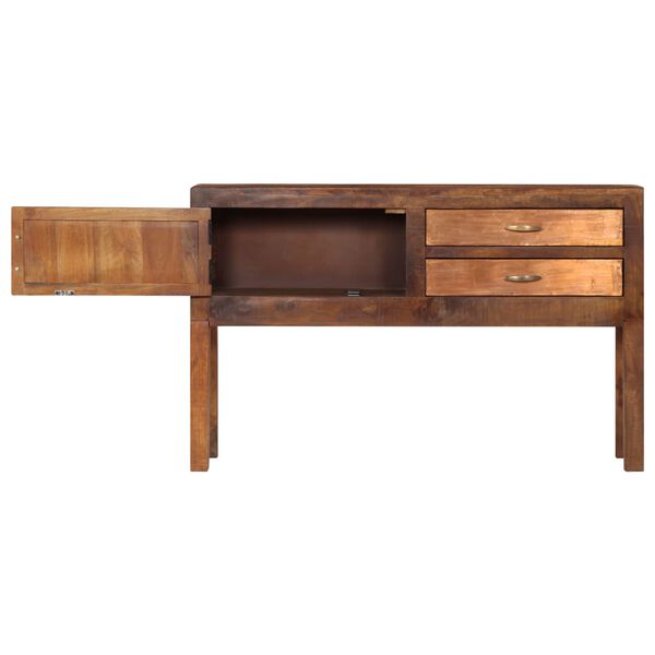 vidaXL Κονσόλα 118 x 30 x 75 εκ. από Μασίφ Ξύλο Μάνγκο