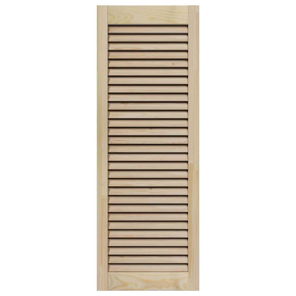 vidaXL Πόρτες Ντουλάπας με πόρτα 4 pcs Καφέ 110 x 39.5 x 2.1 εκ