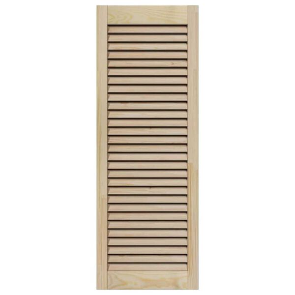 vidaXL Πόρτες Ντουλάπας με πόρτα 4 pcs Καφέ 110 x 39.5 x 2.1 εκ