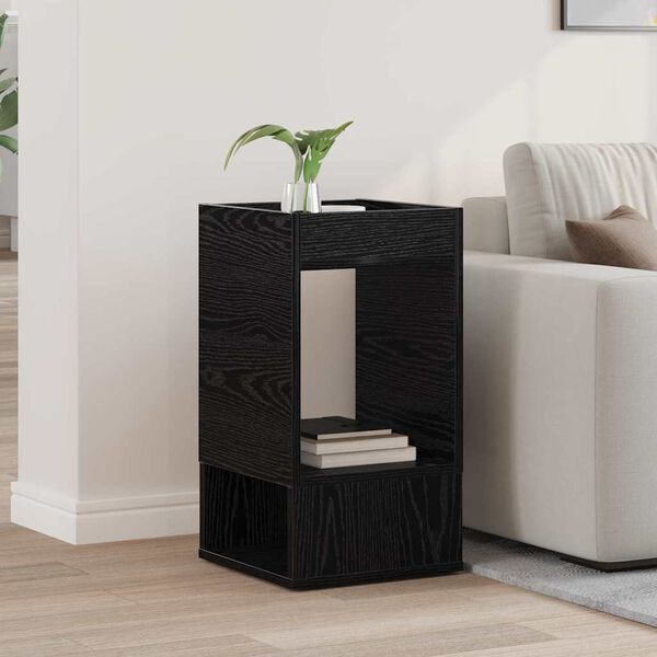 vidaXL End Table &Mu;&alpha;ύ&rho;&eta; &Omicron;&xi;&upsilon;ά 30 x 30 x 56 &epsilon;&kappa;. &Epsilon;&pi;&epsilon;&xi;&epsilon;&rho;&gamma;&alpha;&sigma;&mu;έ&nu;&omicron; &xi;ύ&lambda;&omicron;
