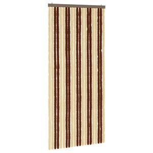 vidaXL &Kappa;&omicron;&upsilon;&rho;&tau;ί&nu;&alpha; &epsilon;&nu;&tau;ό&mu;&omega;&nu; Chenille &Kappa;&alpha;&phi;έ &kappa;&alpha;&iota; &mu;&pi;&epsilon;&zeta; 90 x 200 cm 100% PP