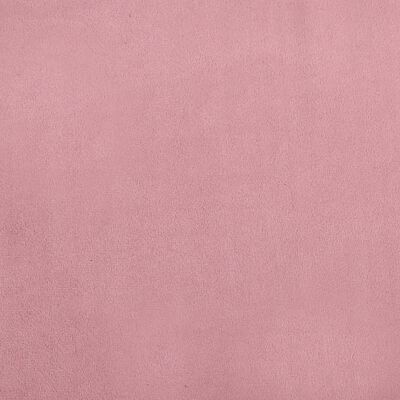 vidaXL Κρεβάτι Σκύλου Ροζ 100 x 50 x 21 εκ. Βελούδινο