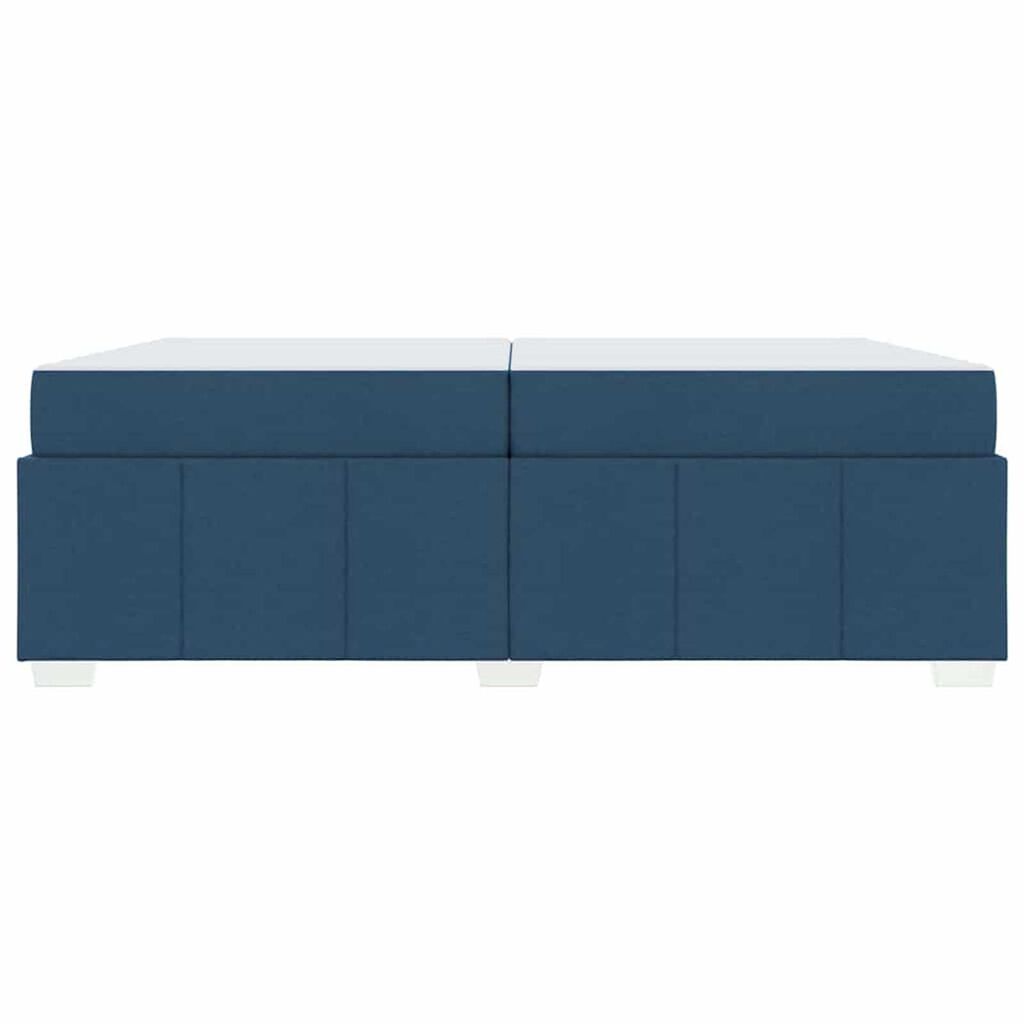 vidaXL Σκελετός Κρεβατιού Άλλο Μπλε 200 x 200 cm ύφασμα