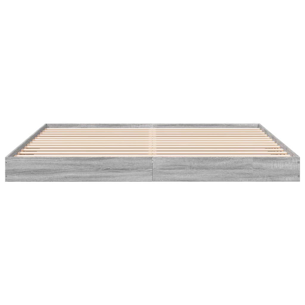 vidaXL Πλαίσιο κρεβατιού χωρίς στρώμα 180x200 εκ. Επεξεργασμένο Ξύλο