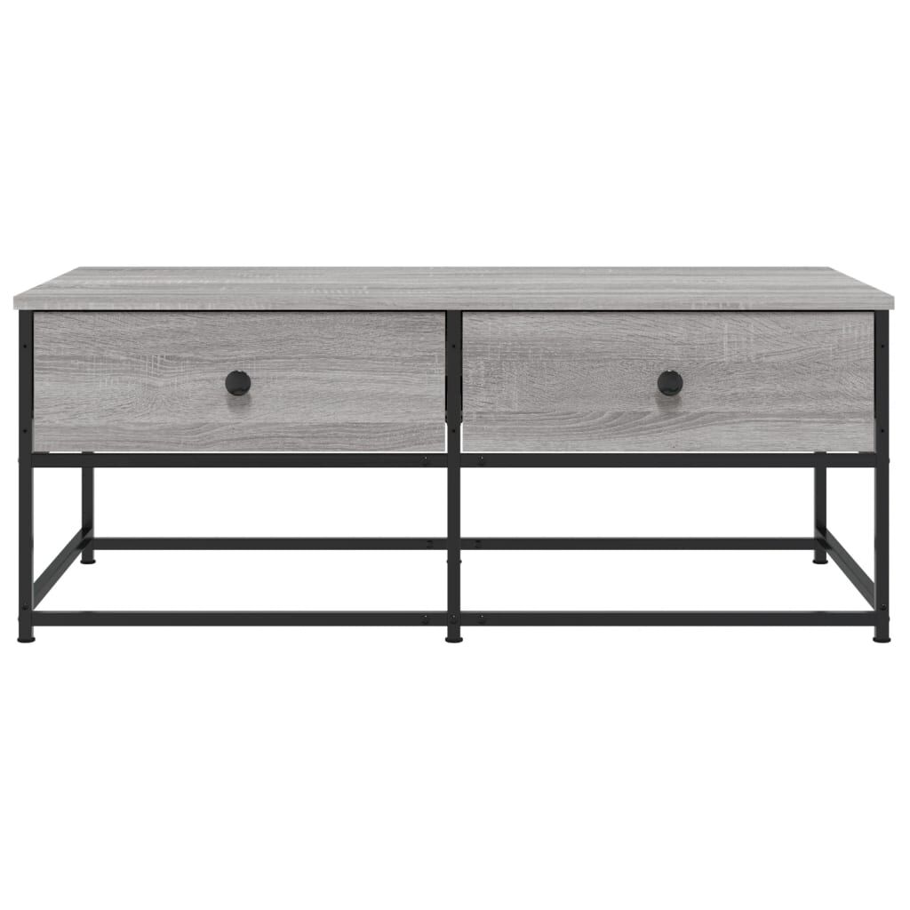 vidaXL Τραπεζάκι Σαλονιού Γκρι Sonoma 100x51x40 εκ. Επεξεργασμένο Ξύλο