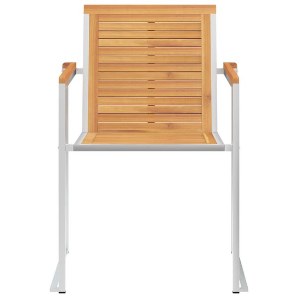 vidaXL Καρέκλες Κήπου 6 τεμ. από Μασίφ Ξύλο Teak με Μαξιλάρια