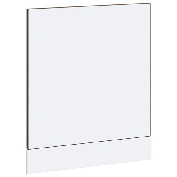 vidaXL Πίνακας πλυντηρίου πιάτων "Kalmar" Καφέ Δρυς 60x1,5x67 cm