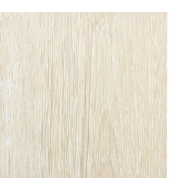 vidaXL Δάπεδο Αυτοκόλλητο Μπεζ 55 τεμ. 5,11 μ² από PVC
