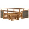 vidaXL &Sigma;&epsilon;&iota;&rho;ά &Kappa;&alpha;&nu;&alpha;&pi;έ &Epsilon;&xi;&omega;&tau;&epsilon;&rho;&iota;&kappa;&omicron;ύ 5 pcs &Phi;&upsilon;&sigma;&iota;&kappa;ό 59 x 59 x 37 &epsilon;&kappa;