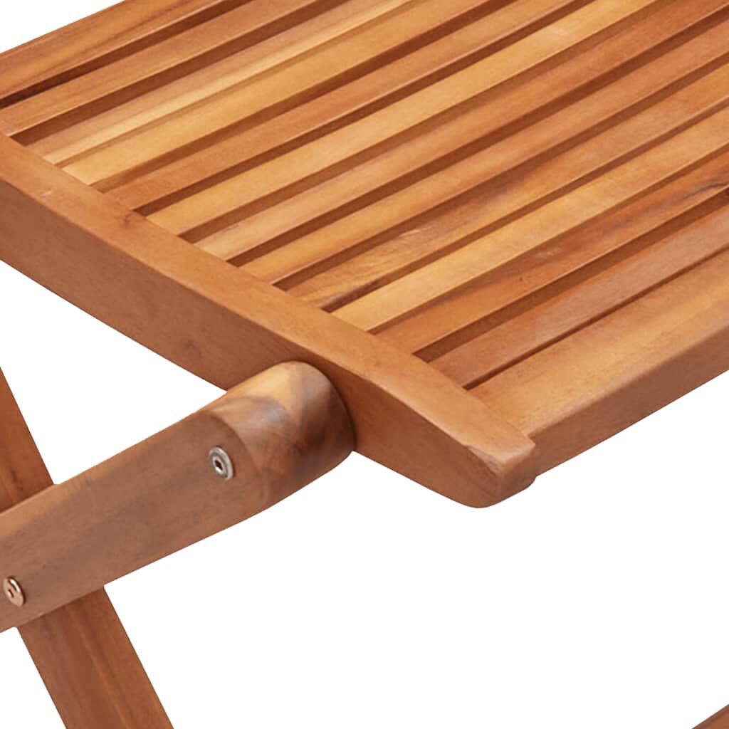 vidaXL Καρέκλες Κήπου Πτυσσόμενες 8 τεμ. 51x66x95 εκ. Μασίφ Ακακία