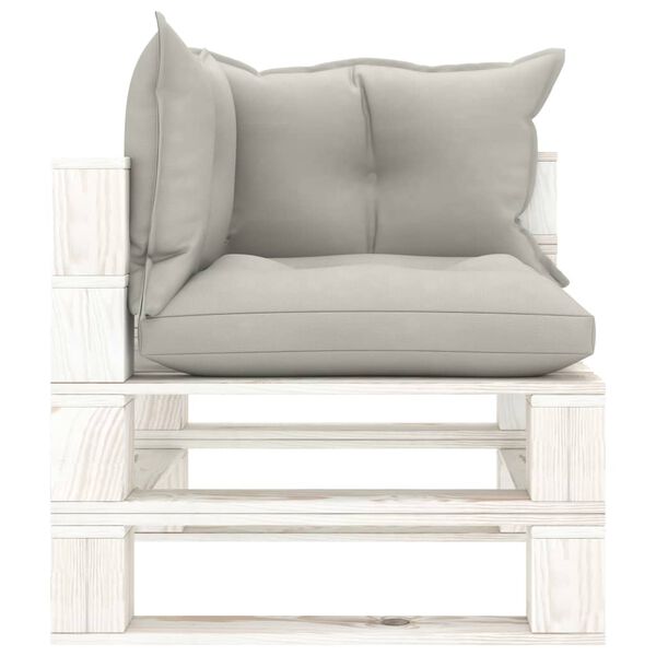 vidaXL &Sigma;&alpha;&lambda;ό&nu;&iota; &Kappa;ή&pi;&omicron;&upsilon; &alpha;&pi;ό &Pi;&alpha;&lambda;έ&tau;&epsilon;&sigmaf; 8 &Tau;&epsilon;&mu;&alpha;&chi;ί&omega;&nu; &Xi;ύ&lambda;&iota;&nu;&omicron; &mu;&epsilon; Taupe &Mu;&alpha;&xi;&iota;&lambda;ά&rho;&iota;&alpha;