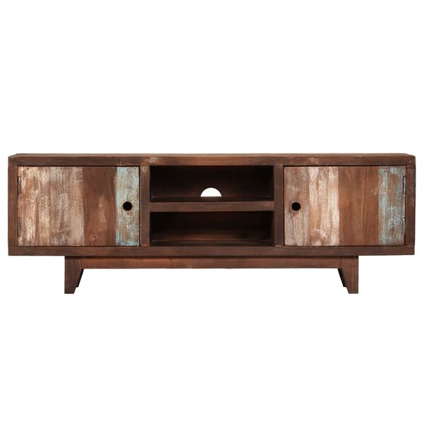 vidaXL Έπιπλο Τηλεόρασης Vintage 118 x 30 x 40 εκ. Μασίφ Ξύλο Ακακίας