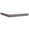 vidaXL &Kappa;&rho;&epsilon;&beta;ά&tau;&iota; Boxspring &mu;&epsilon; &Sigma;&tau;&rho;ώ&mu;&alpha; Taupe 180x200 &epsilon;&kappa;. &Upsilon;&phi;&alpha;&sigma;&mu;ά&tau;&iota;&nu;&omicron;