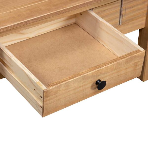 vidaXL Τραπέζακι Σαλονιού 100x60x43,5 εκ. Μασίφ Ξύλο Πεύκου Σειρά Panama
