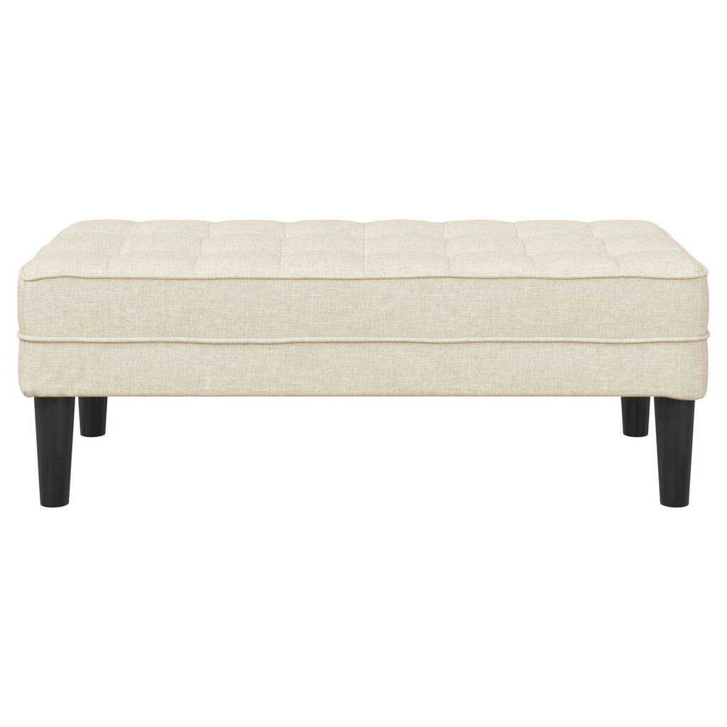 vidaXL Παγκάκι Λινό 113x57x39 εκ