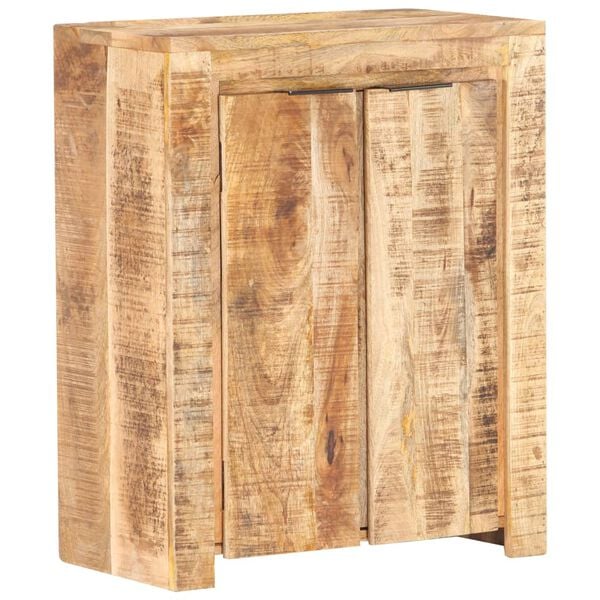 vidaXL Ντουλάπι 59 x 33 x 75 εκ. από Ακατέργαστο Ξύλο Μάνγκο