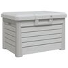 vidaXL Κουτί Μαξιλαριών Εξ Χώρου Γκρι 73x50,5x46,5 εκ Πολυπροπυλένιο
