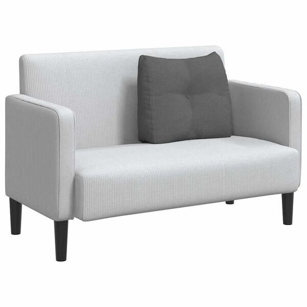 vidaXL Μαξιλάρι Πλάτης Σκούρο Γκρι 60 x 24 x 50 εκ ύφασμα