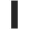 vidaXL Ντουλάπι Μαύρη 70x41x185 εκ. από Επεξεργασμένο Ξύλο