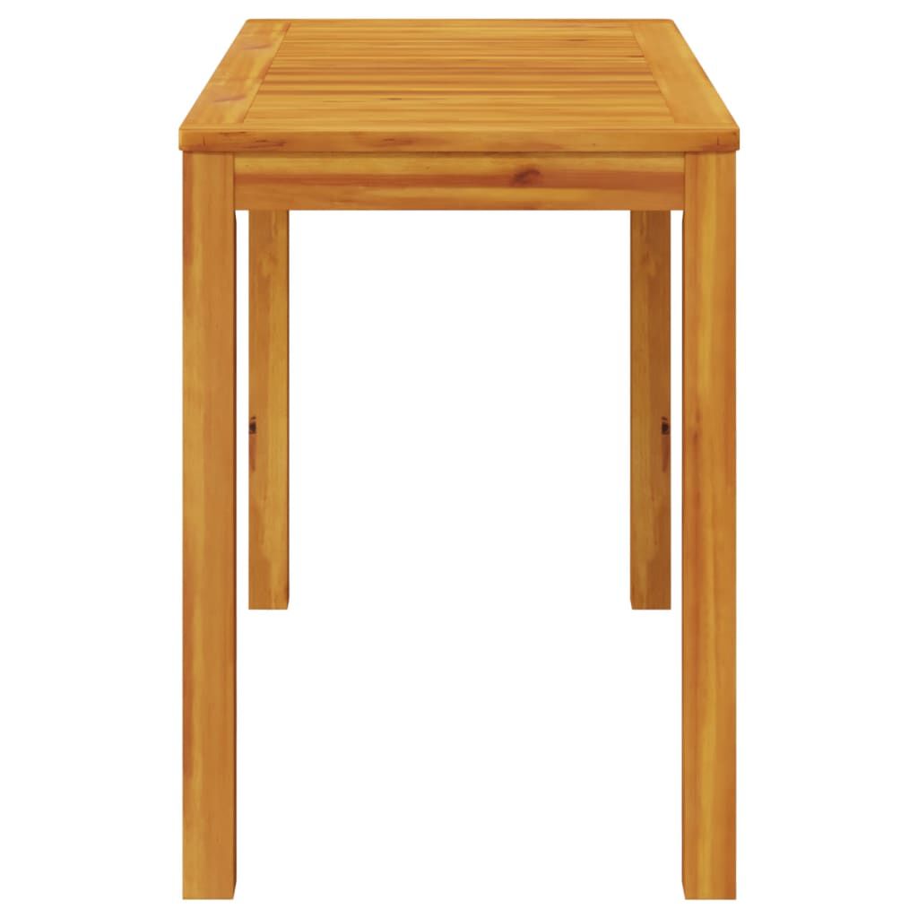 vidaXL Τραπεζαρία Κήπου 110x55x75 εκ. Μασίφ Ξύλο Ακακίας