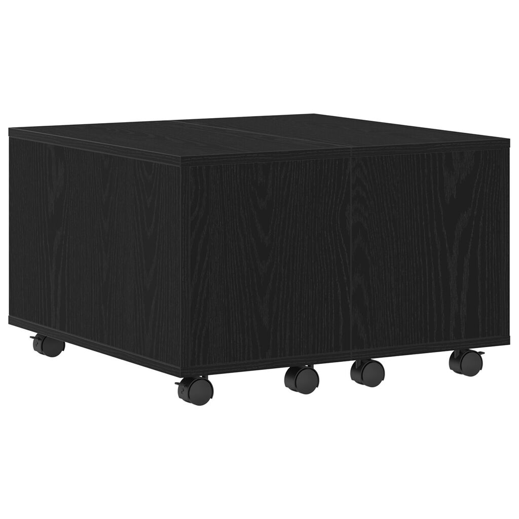 vidaXL Τραπεζάκι Καφέ Μαύρη Δρυς 60x60x38 εκ από Ξύλο